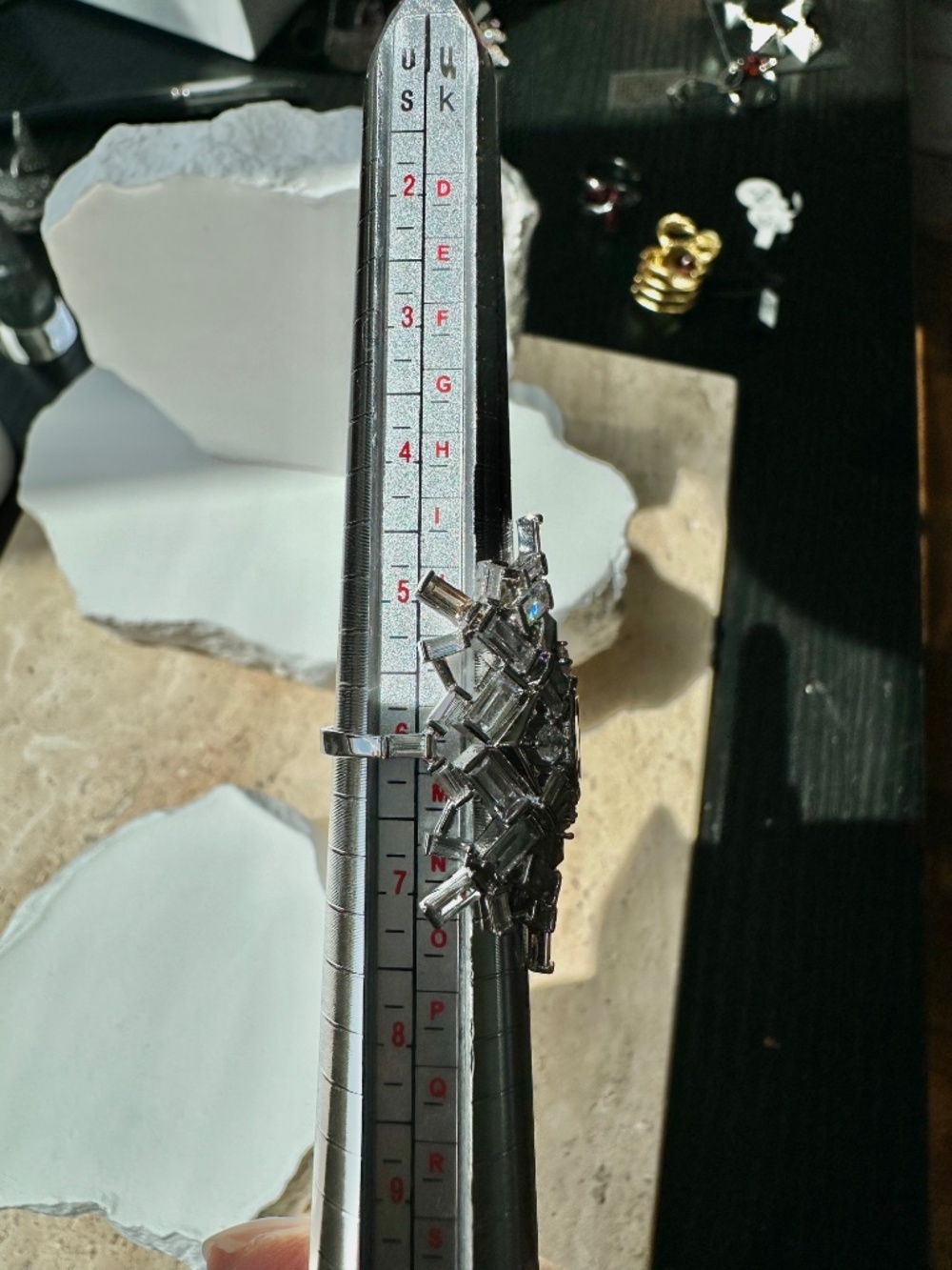 NWT | nOir Jewelry | Women's Snowburst Ring - Picture 6 of 6